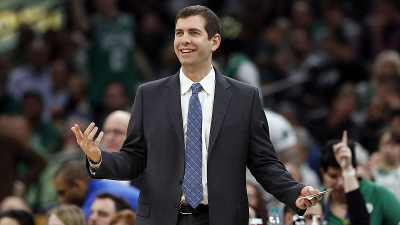 Boston Celtics head coach Brad Stevens