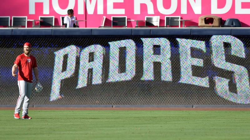 MLB outfielder Bryce Harper