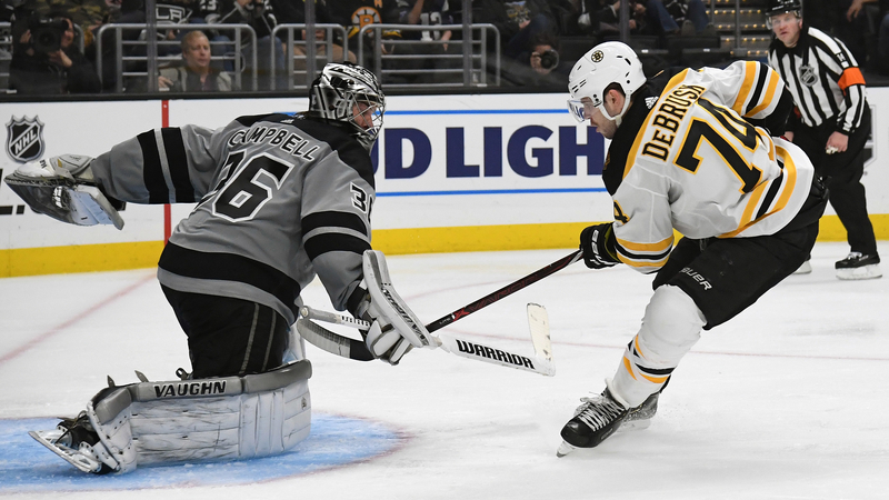 Bruins winger Jake DeBrusk