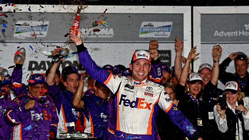 Joe Gibbs Racing driver Denny Hamlin