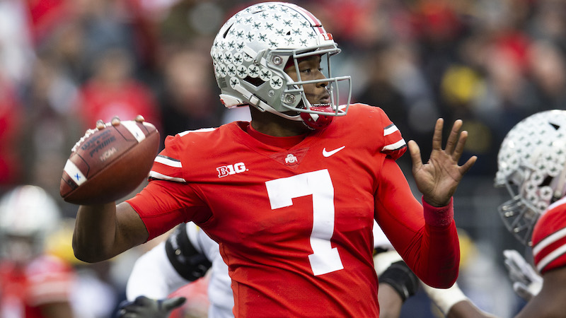 Ohio State quarterback Dwayne Haskins