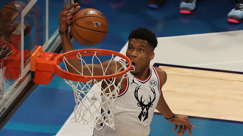 Milwaukee Bucks forward Giannis Antetokounmpo