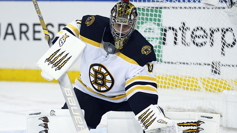 Bruins goalie Jaroslav Halak