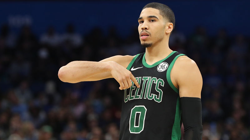 Boston Celtics forward Jayson Tatum