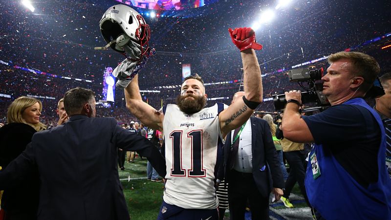 New England Patriots wide receiver Julian Edelman