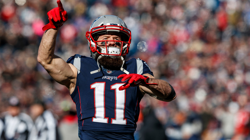 New England Patriots Wide Receiver Julian Edelman