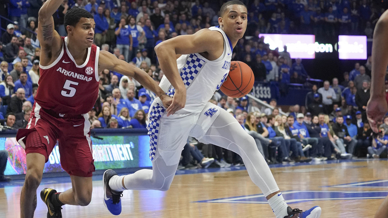 University of Kentucky Guard Keldon Johnson