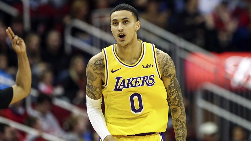 Los Angeles Lakers forward Kyle Kuzma