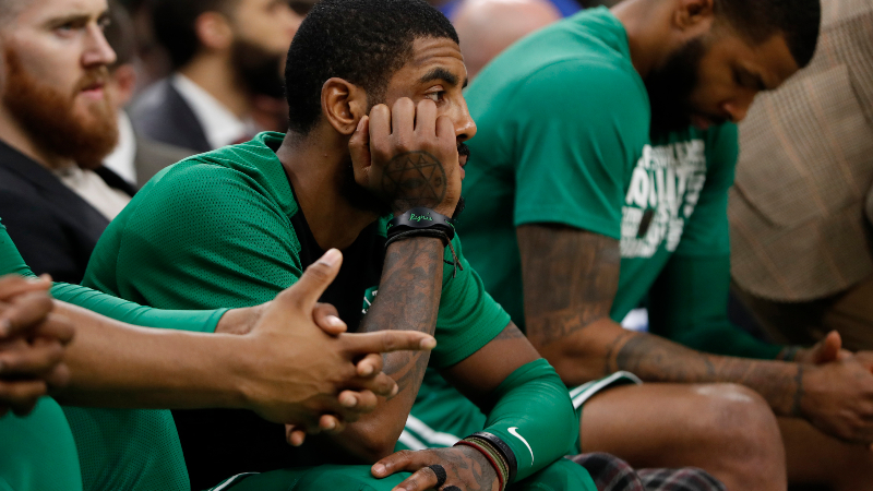 Boston Celtics guard Kyrie Irving