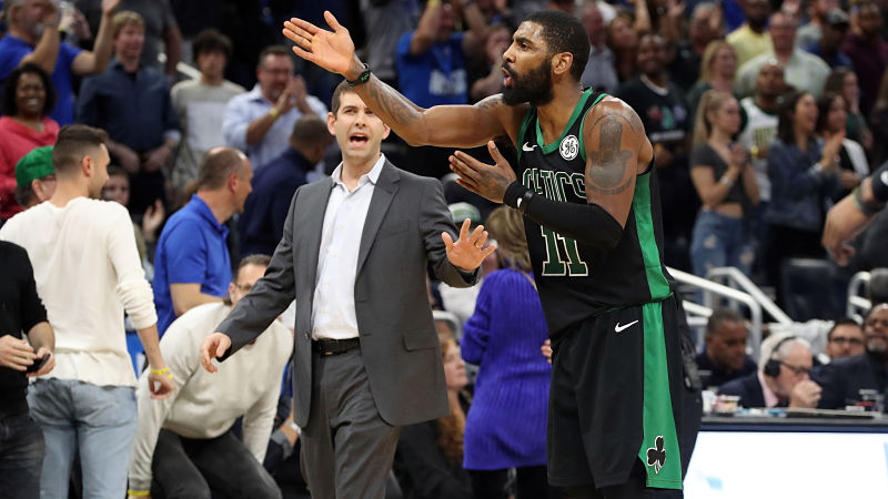 Boston Celtics guard Kyrie Irving