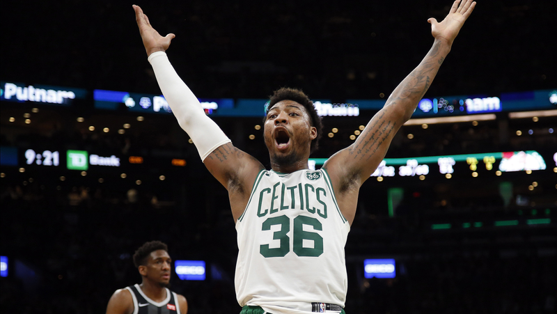 Boston Celtics Guard Marcus Smart