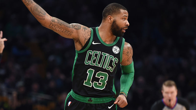 Boston Celtics forward Marcus Morris