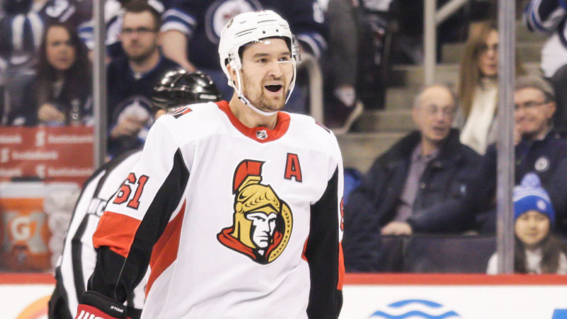 Ottawa Senators forward Mark Stone