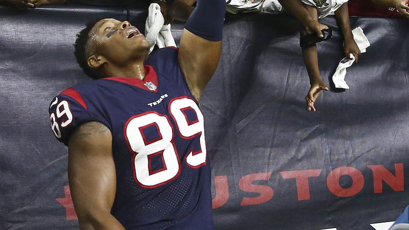 Patriots tight end Stephen Anderson