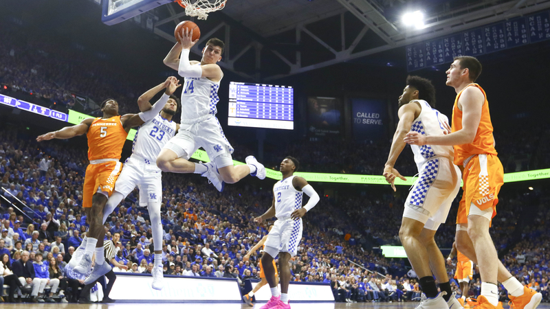 Kentucky Basketball Vs. Tennessee