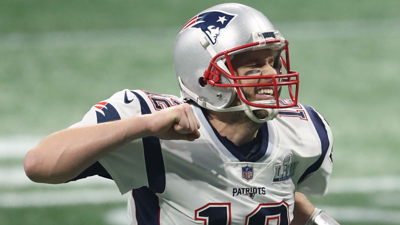 New England Patriots quarterback Tom Brady