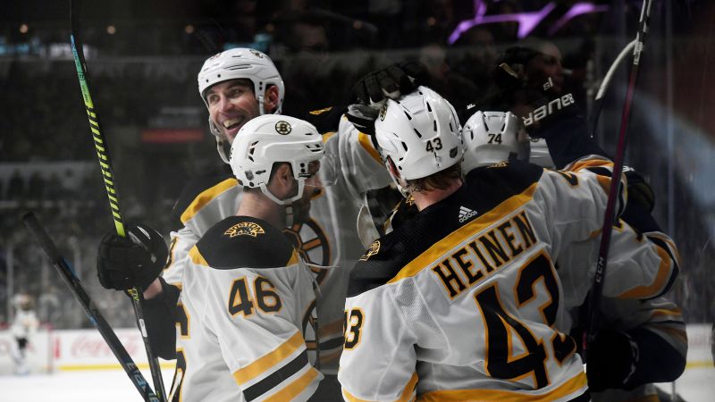 Bruins Vs. Kings Celebration