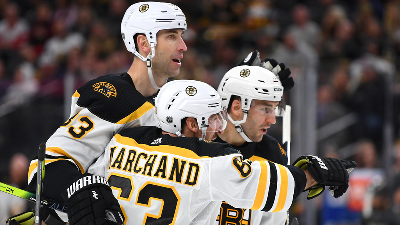 Boston Bruins Winger Brad Marchand