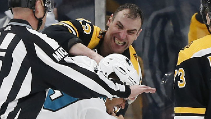 Boston Bruins defenseman Zdeno Chara