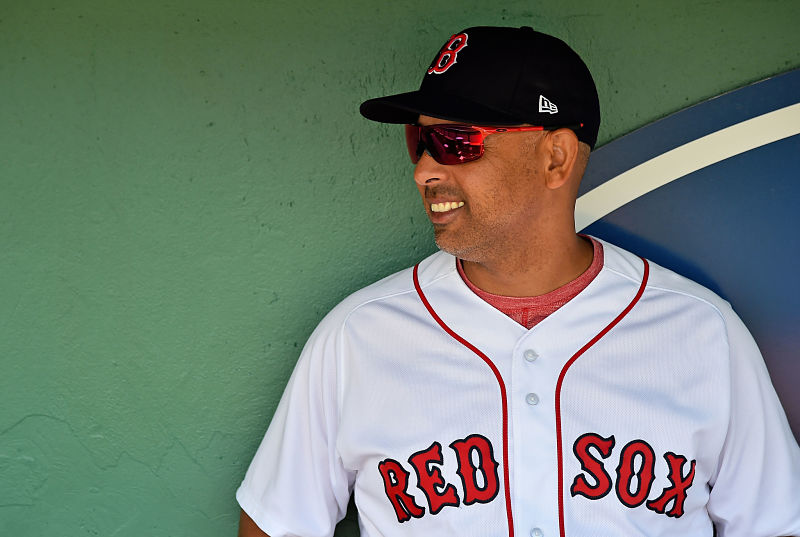 Boston Red Sox manager Alex Cora