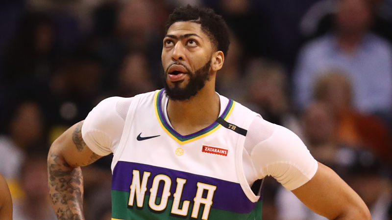 New Orleans Pelicans center Anthony Davis