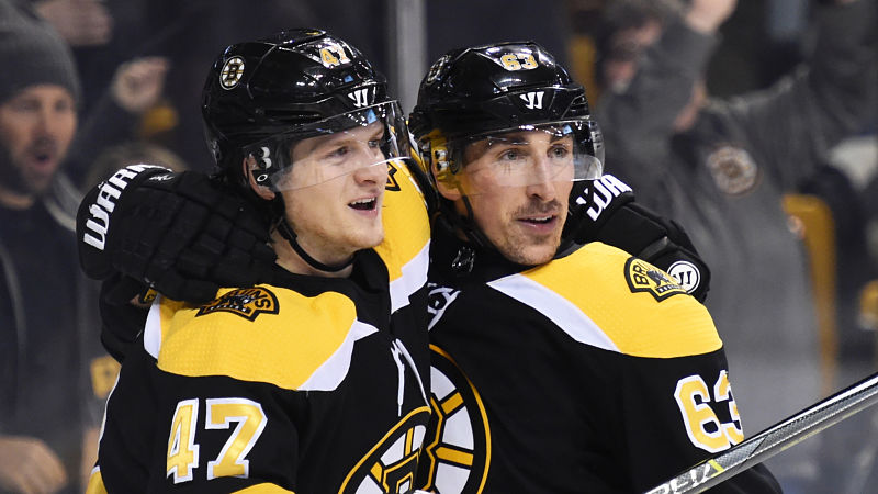Torey Krug, Brad Marchand
