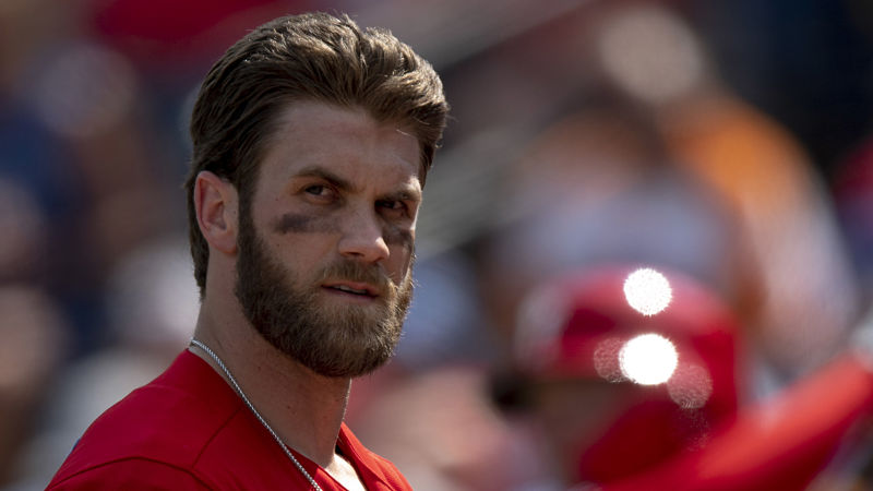 Philadelphia Phillies outfielder Bryce Harper