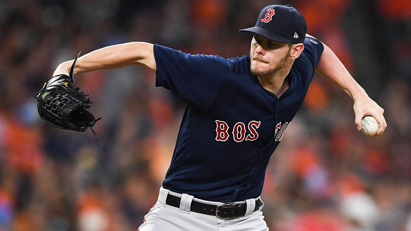 Boston Red Sox pitcher Chris Sale