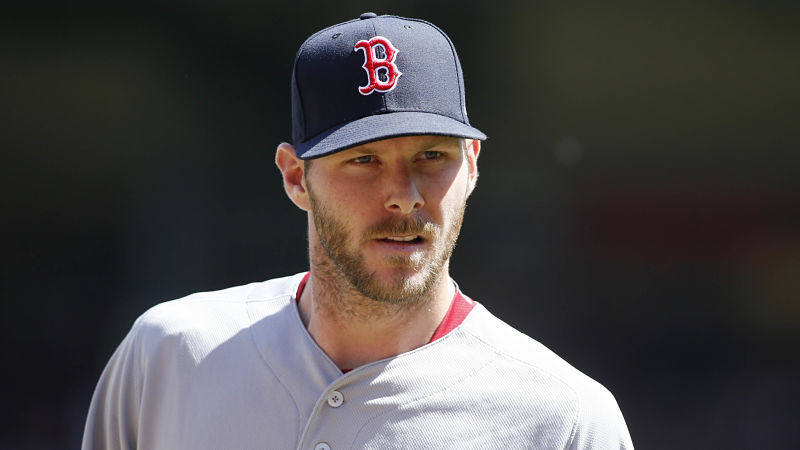 Boston Red Sox pitcher Chris Sale