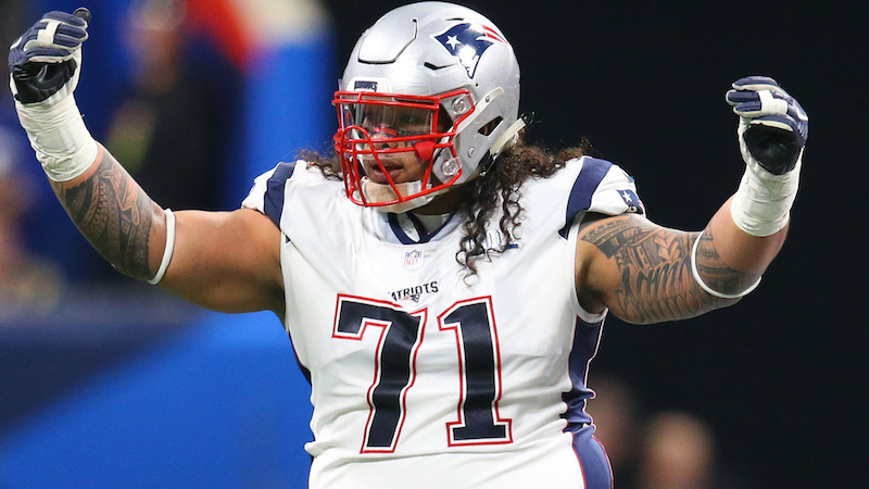 Patriots defensive tackle Danny Shelton