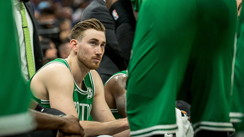 Boston Celtics forward Gordon Hayward