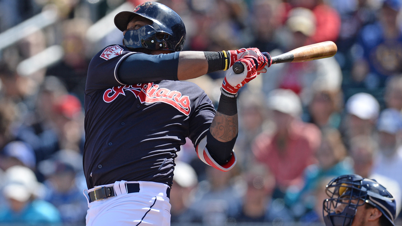 Cleveland Indians' Hanley Ramirez
