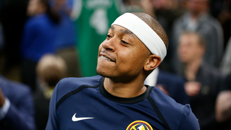 Denver Nuggets guard Isaiah Thomas