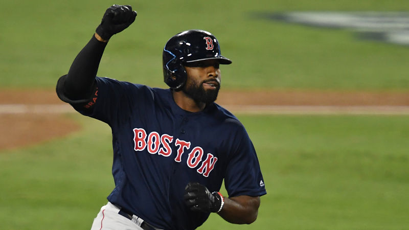 Boston Red Sox outfielder Jackie Bradley Jr.
