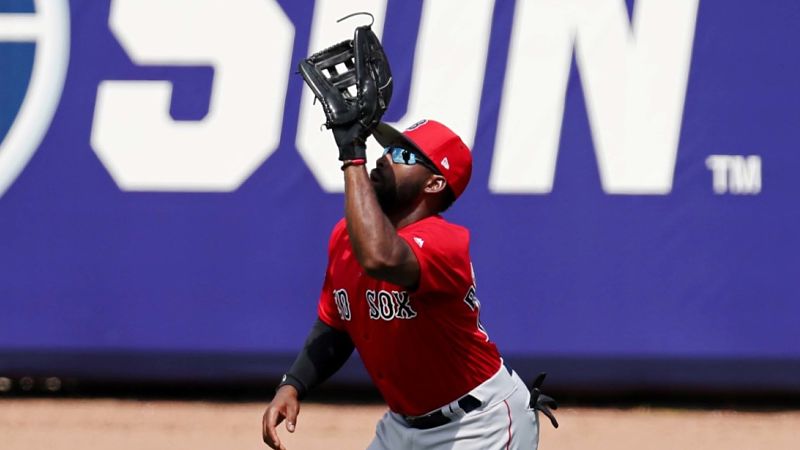 Boston Red Sox outfielder Jackie Bradley Jr.