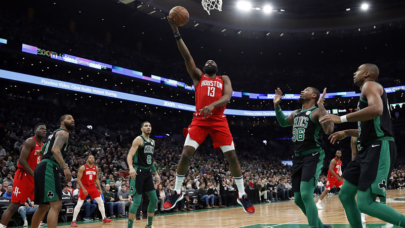 Houston Rockets guard James Harden