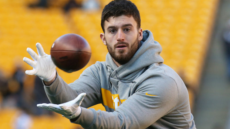 Pittsburgh Steelers tight end Jesse James
