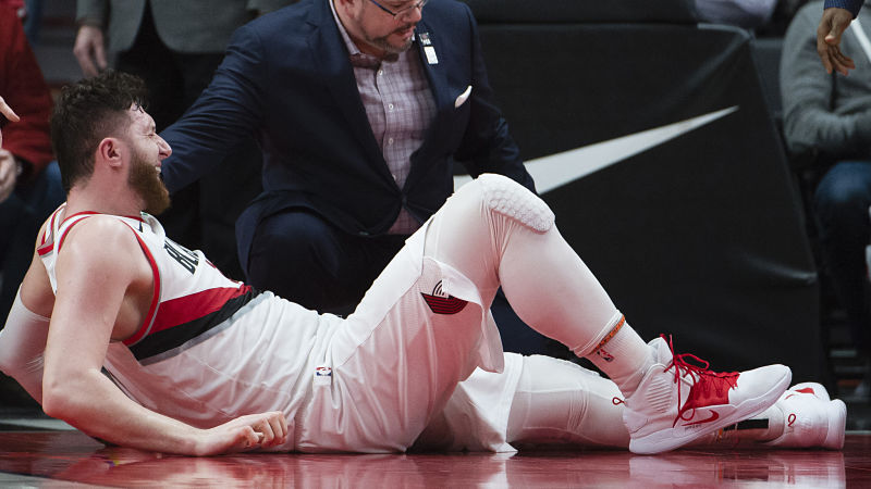Portland Trail Blazers center Jusuf Nurkic