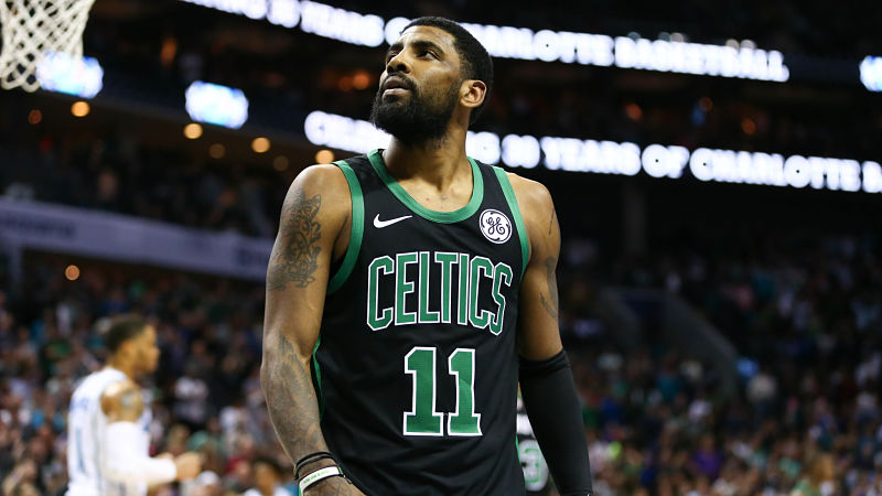 Boston Celtics guard Kyrie Irving