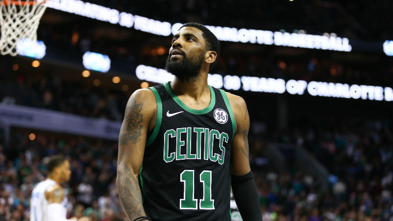 Boston Celtics guard Kyrie Irving