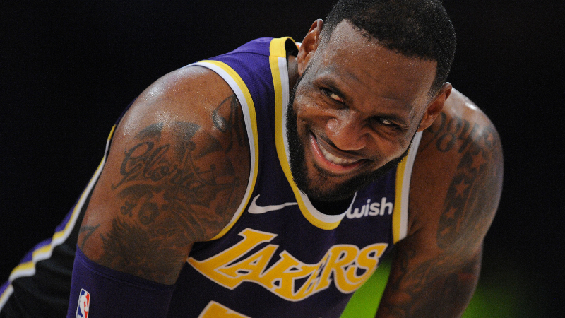 Los Angeles Lakers forward LeBron James