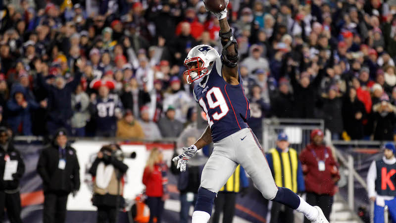 Patriots wide receiver Malcolm Mitchell