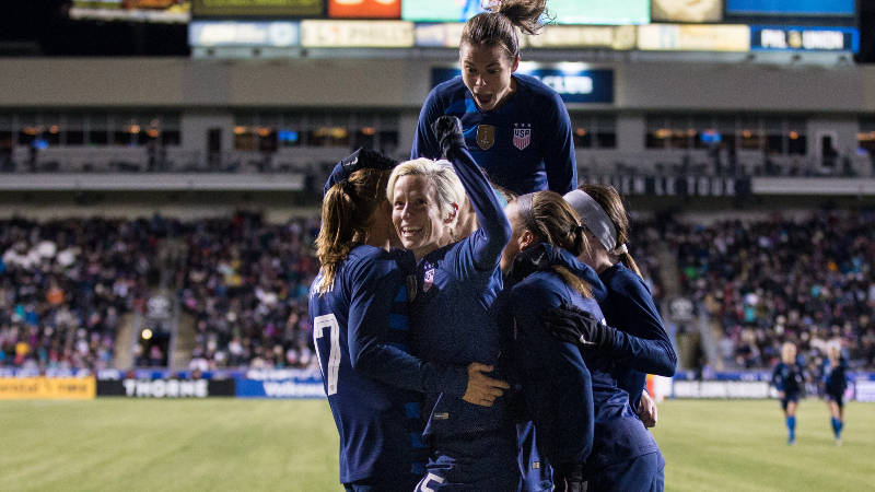United States midfielder Megan Rapinoe