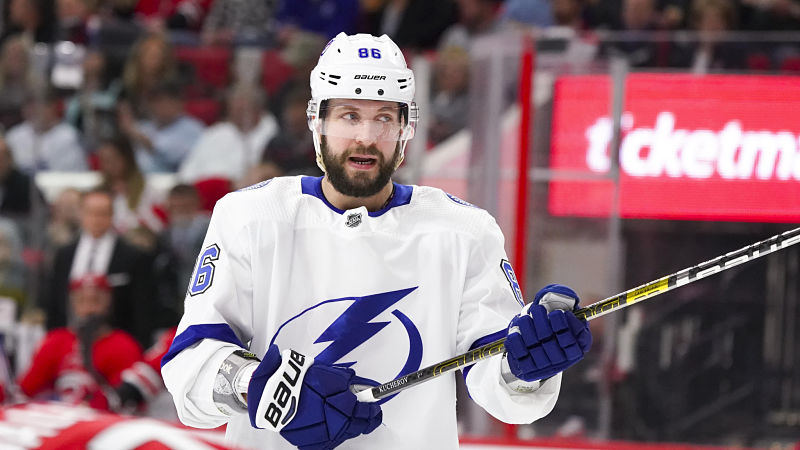 Tampa Bay Lightning forward Nikita Kucherov