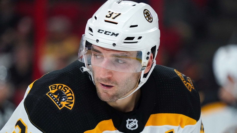 Boston Bruins Center Patrice Bergeron