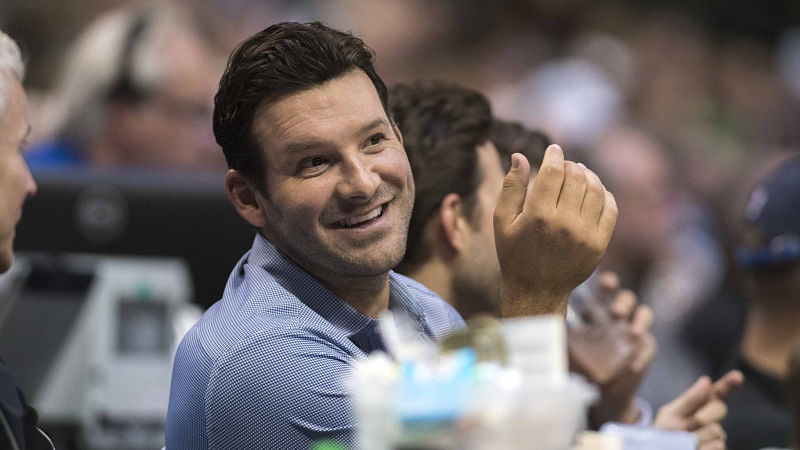 NFL sportscaster Tony Romo