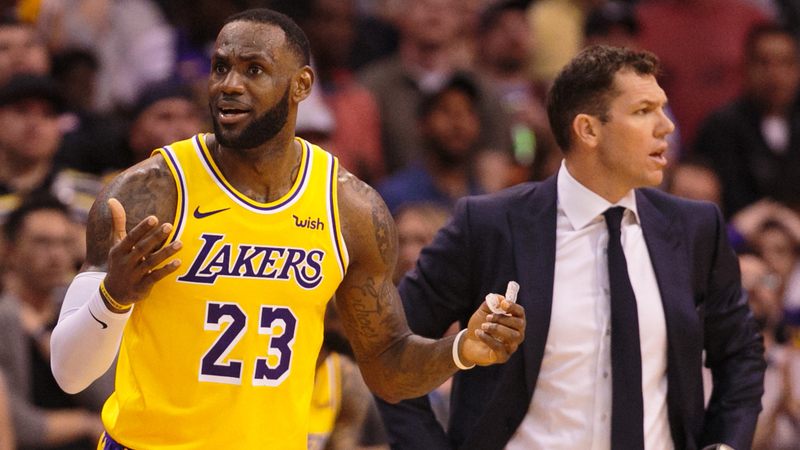 Los Angeles Lakers' LeBron James