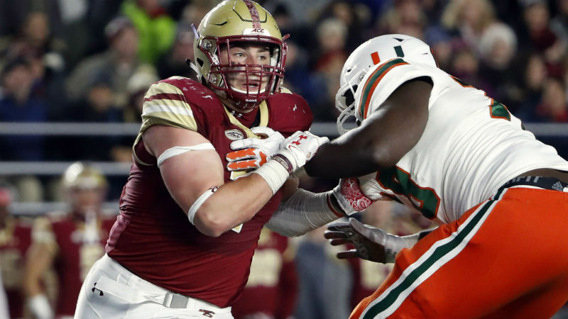 Boston College defensive end Zach Allen