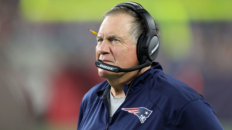 New England Patriots coach Bill Belichick