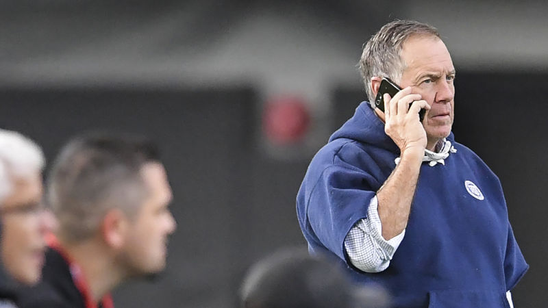 New England Patriots head coach Bill Belichick
